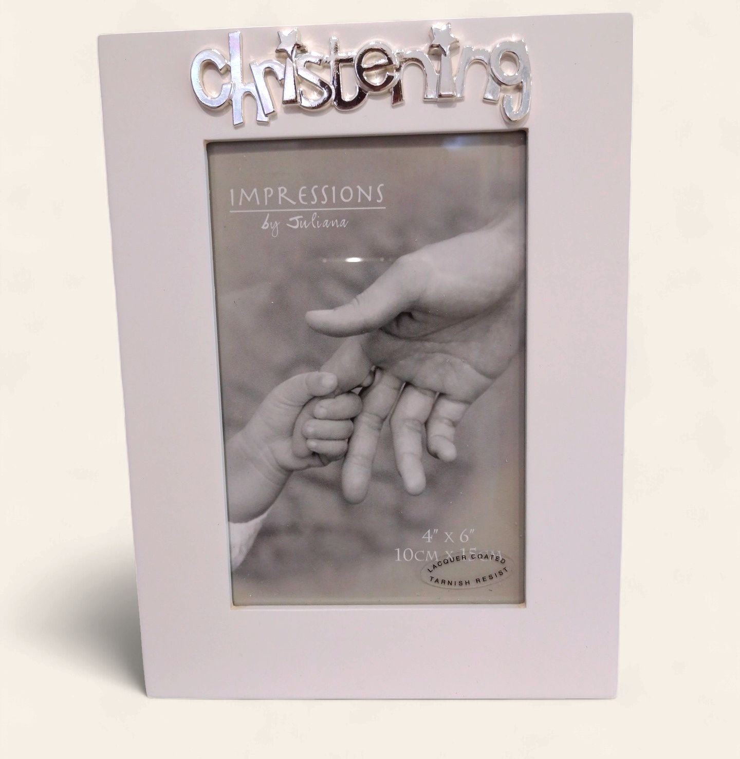 Christening Photo Frame - Impressions 4 x 6