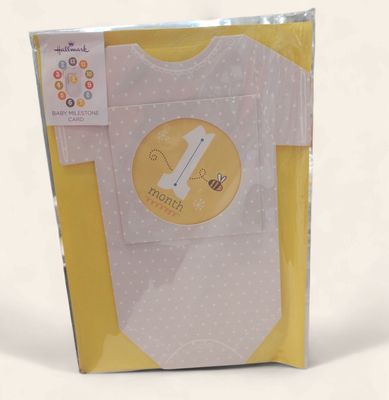 Baby Milestone Cards for 1st Year of Photos