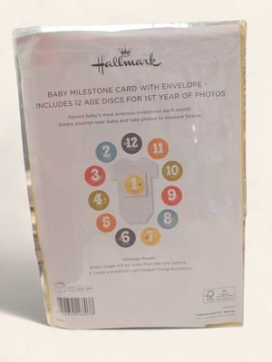 Baby Milestone Cards for 1st Year of Photos