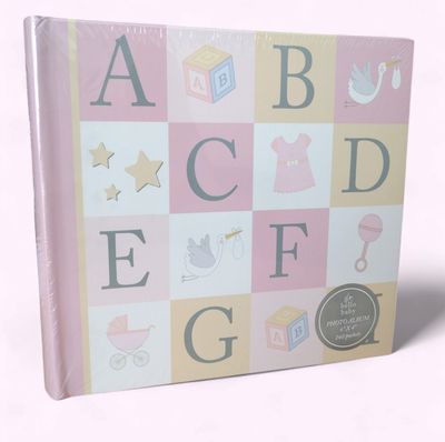 Hello Baby - Photo Album - Pink