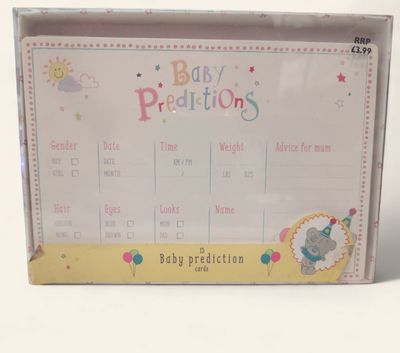 Baby Predictions - 15 Cards