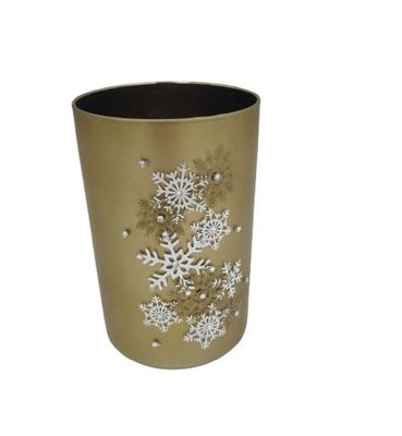 Gold Candle Holder (large)