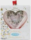 Me to You Glass Heart Bauble