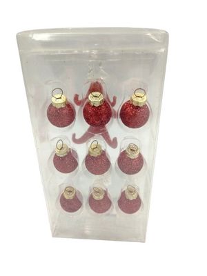 Glitter Glass Christmas Tree