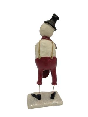 Christmas Snowman Statue Ornament