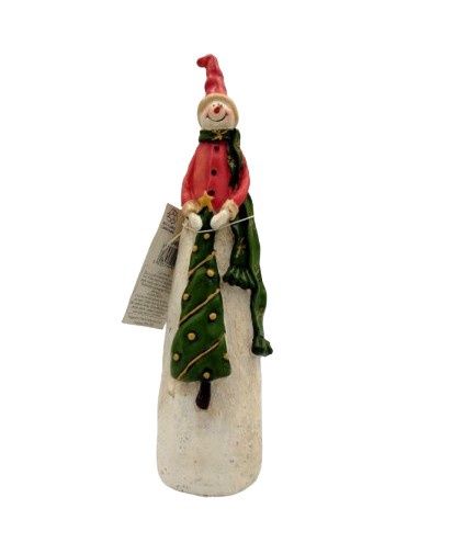 Tall Snowman Figurine