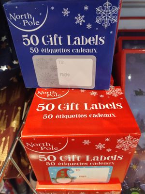 50 Gift Labels