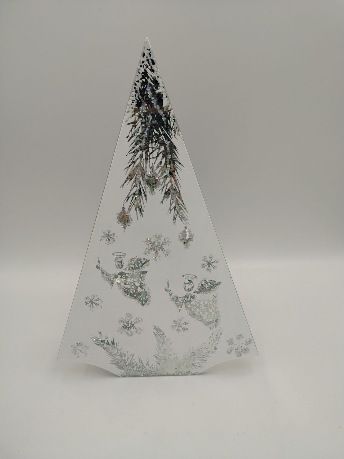 Hestia Glass Christmas Tea Light