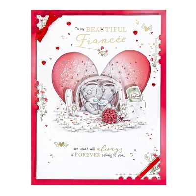 Fiancee Bears Sat At Table