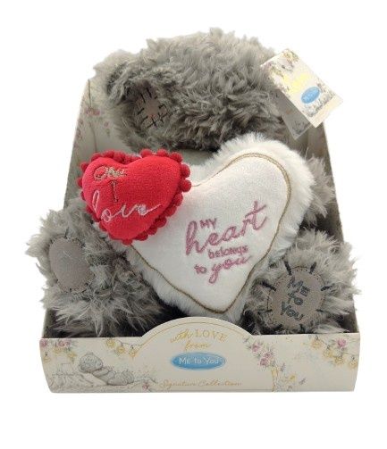 One I Love Tatty Ted with Two Love Hearts