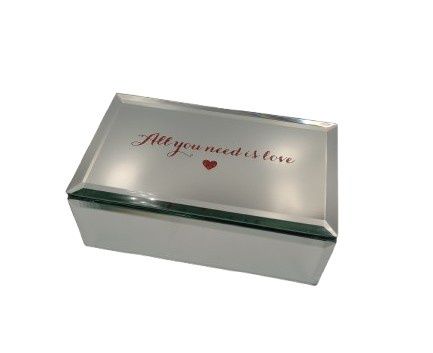 Mirrored Jewel Box....All you need is Love