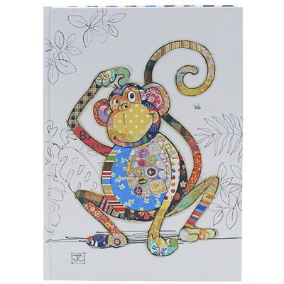 Bug Art Monty Monkey Notebook