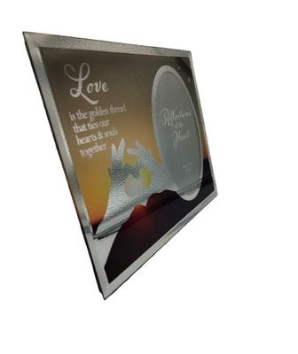 Love is the Golden Thread Photo Frame