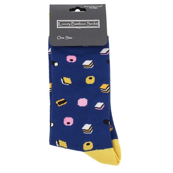 Men's Bamboo Socks Allsorts Navy