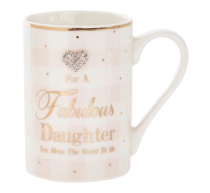 Mad Dots Fab Daughter Mug