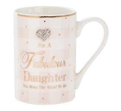 Mad Dots Fab Daughter Mug