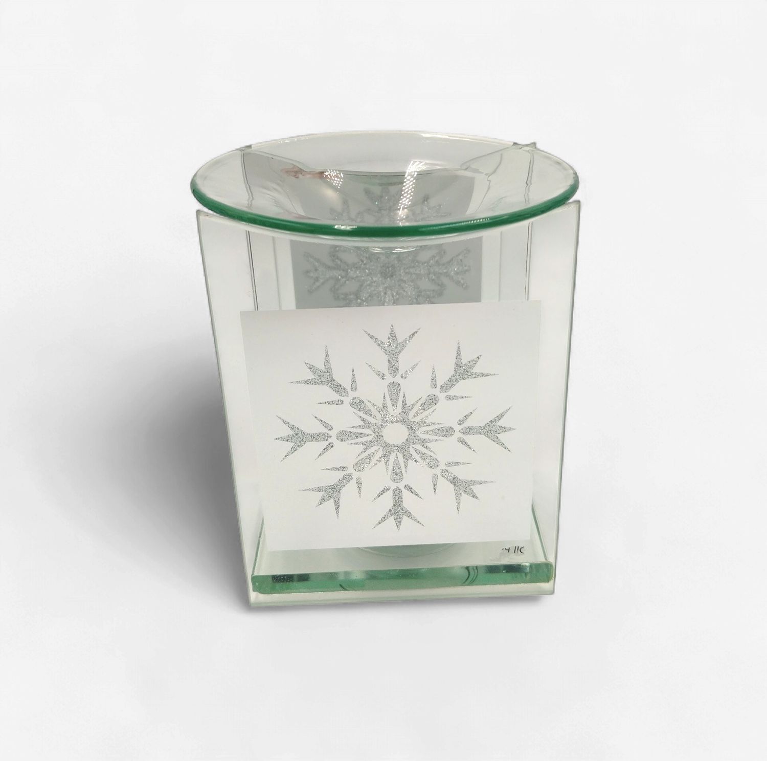 Oli Burner with Snowflake Design, by Juliana