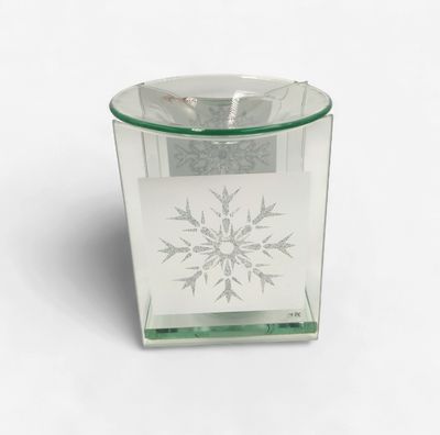 Oli Burner with Snowflake Design, by Juliana