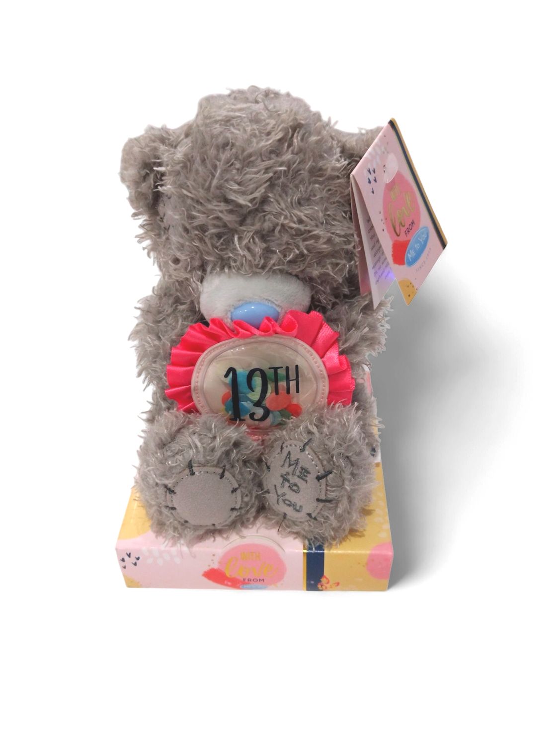 13th Birthday Tatty Ted with Rosette