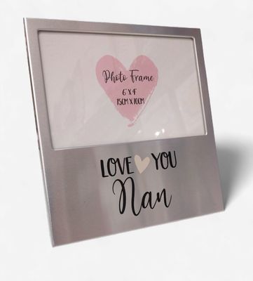 Love You Nan Photo Frame