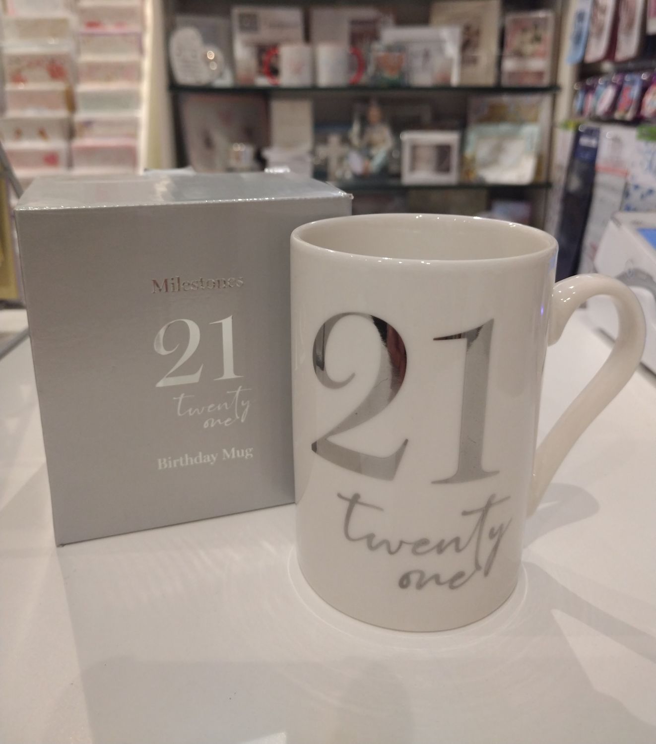 Milestone 21st Birthday Mug