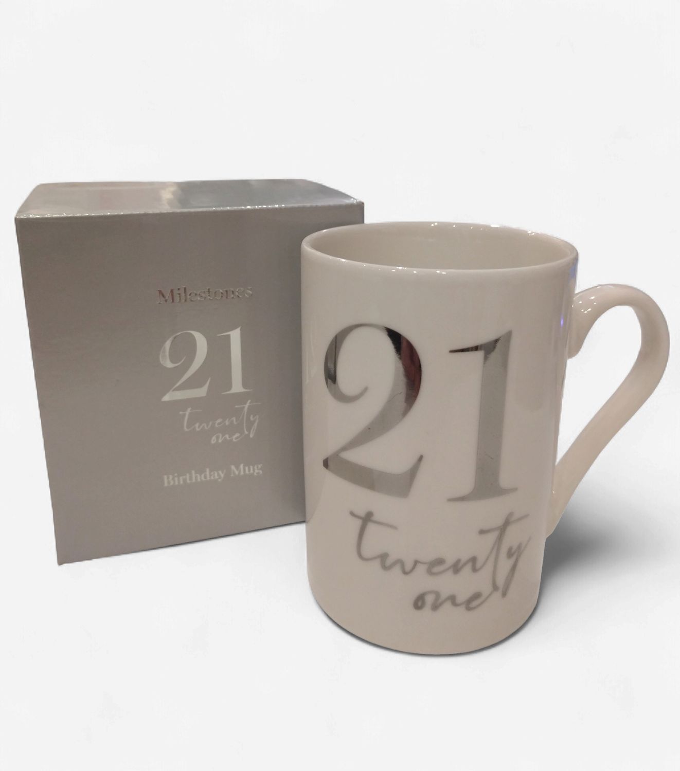 Milestone 21st Birthday Mug