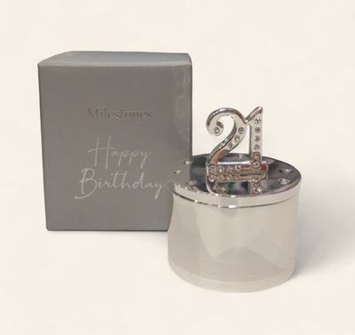 Milestone 21st Trinket Box