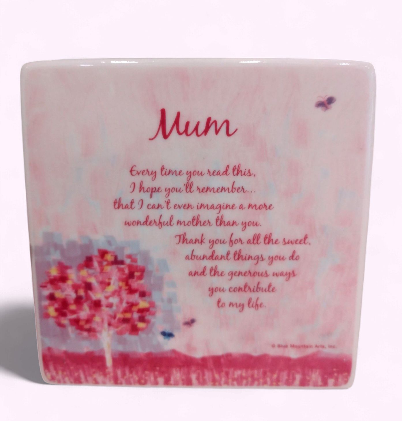 Blue Mountain Mum Coaster