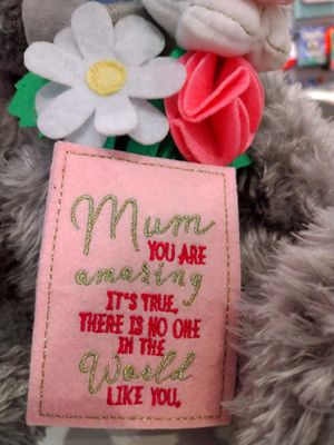 Large Tatty Ted Plush for Amazing Mum