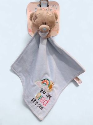 Tiny Tatty Teddy Comforter (Blue)