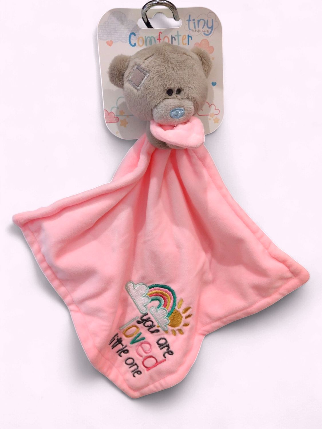 Tiny Tatty Teddy Comforter (Pink)