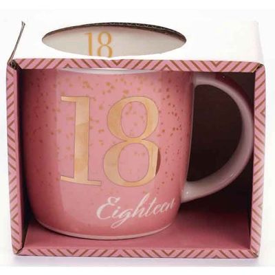 Tiger Feet 18th Pink Mug
