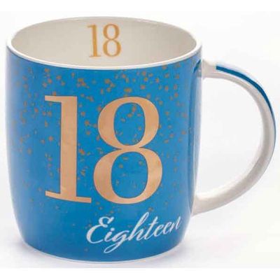 Tiger Feet 18th Blue Mug
