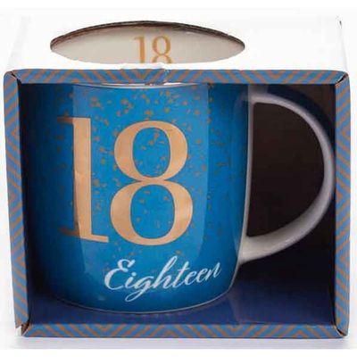 Tiger Feet 50th Blue Mug