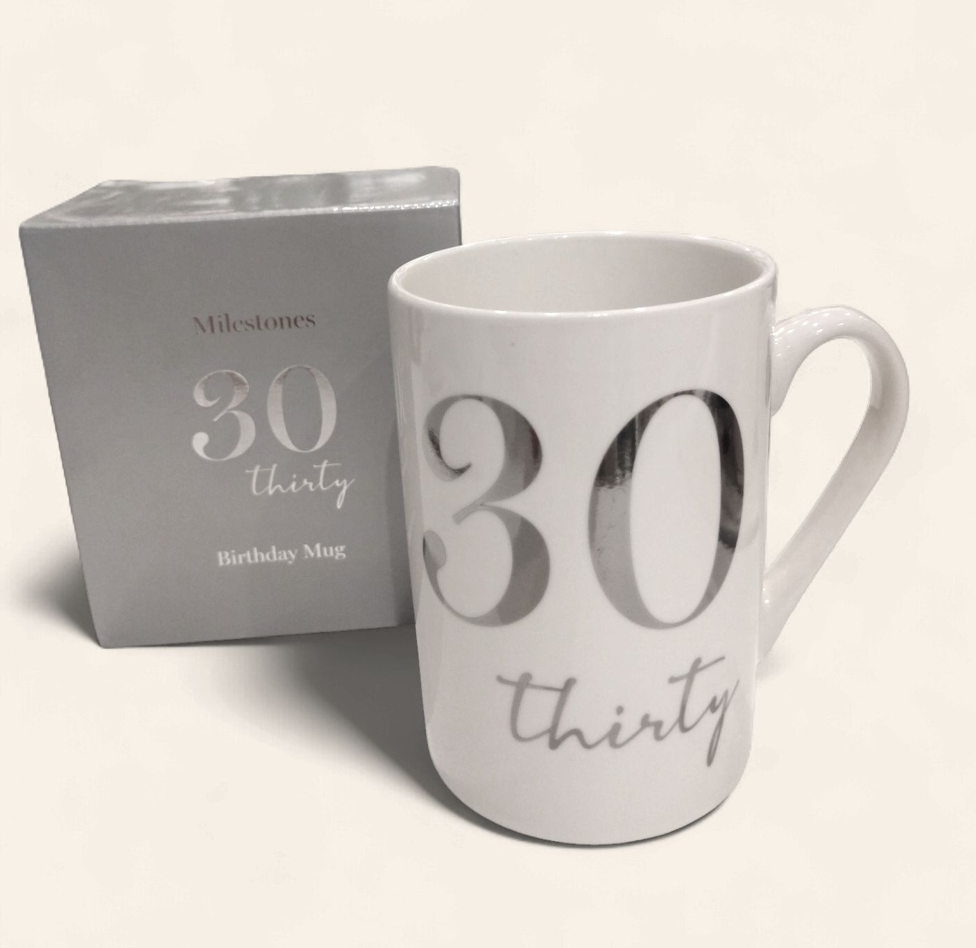 30th Milestones Birthday Mug