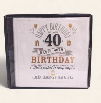 40th Birthday Photo Album