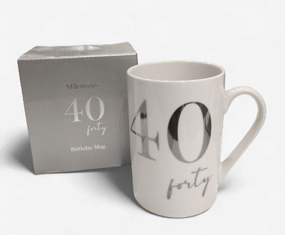 Milestones 40th Birthday Mug