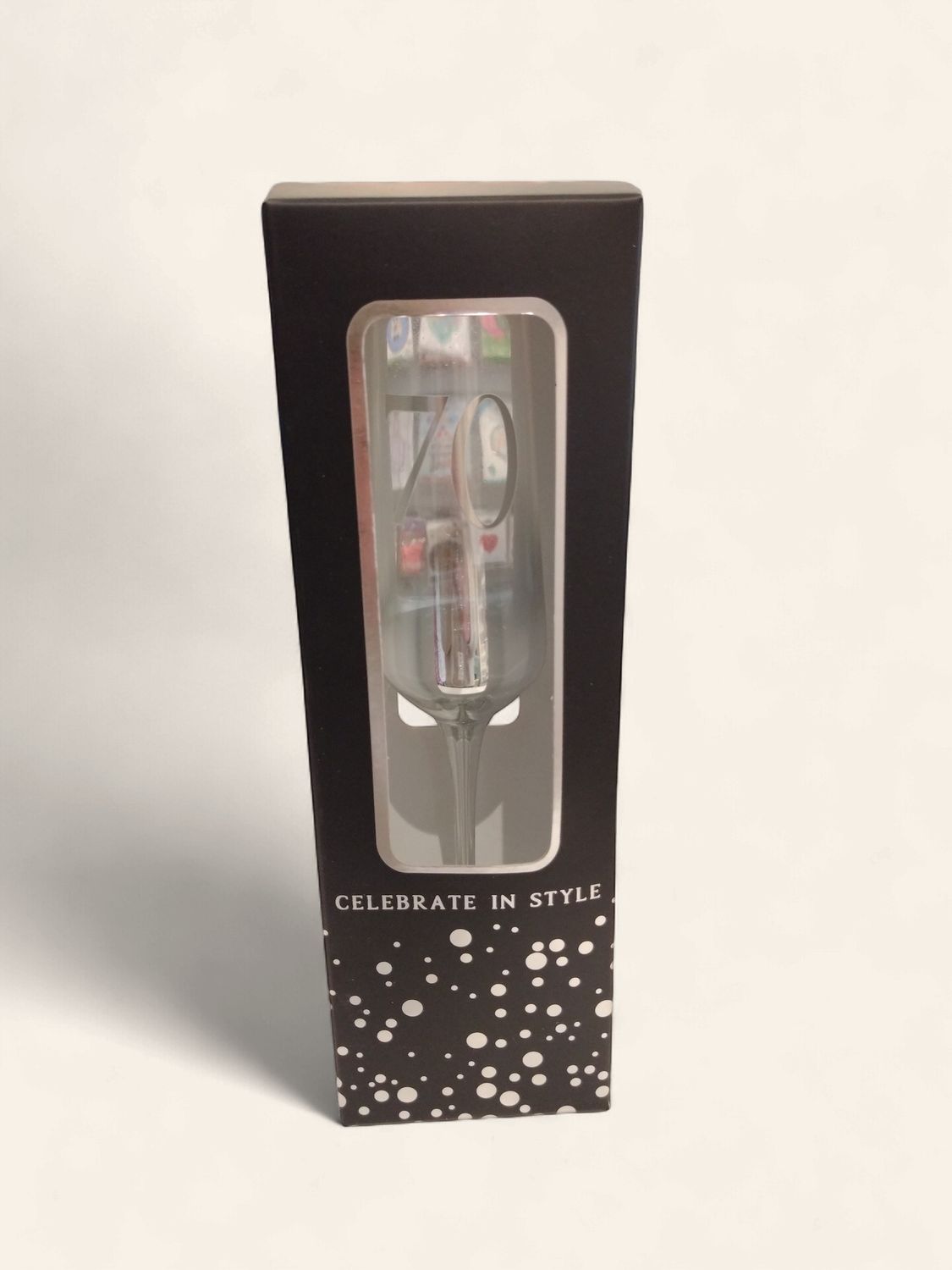 70th Champagne Flute