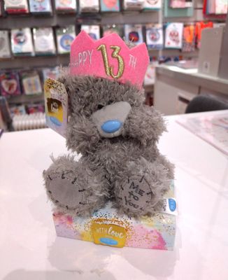 13th Birthday Tatty Ted, with Crown