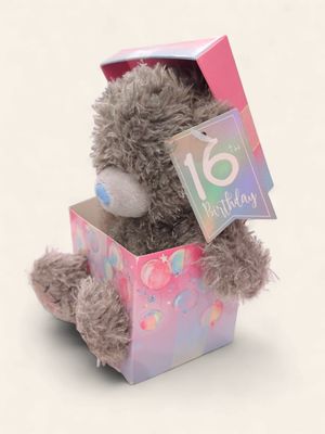 16th Birthday Tatty Teddy in Cute Box