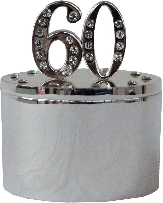 60th Silver Trinket Box