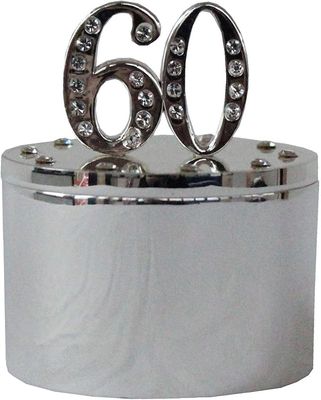 60th Silver Trinket Box