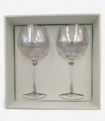30th Anniversary Gin Glasses by Amore