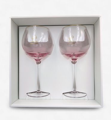 40th Anniversary Gin Glasses, by Amore