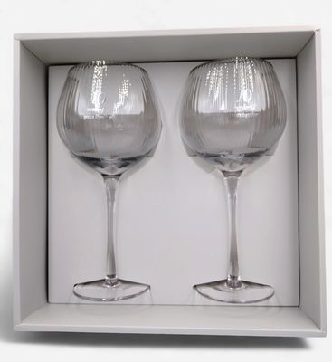 10th Anniversary Gin Glasses, by Amore