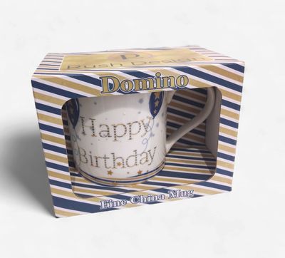 Happy Birthday Rush Design Mug