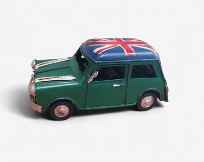 Green Mini Car Ornament, by Lesser and Pavey