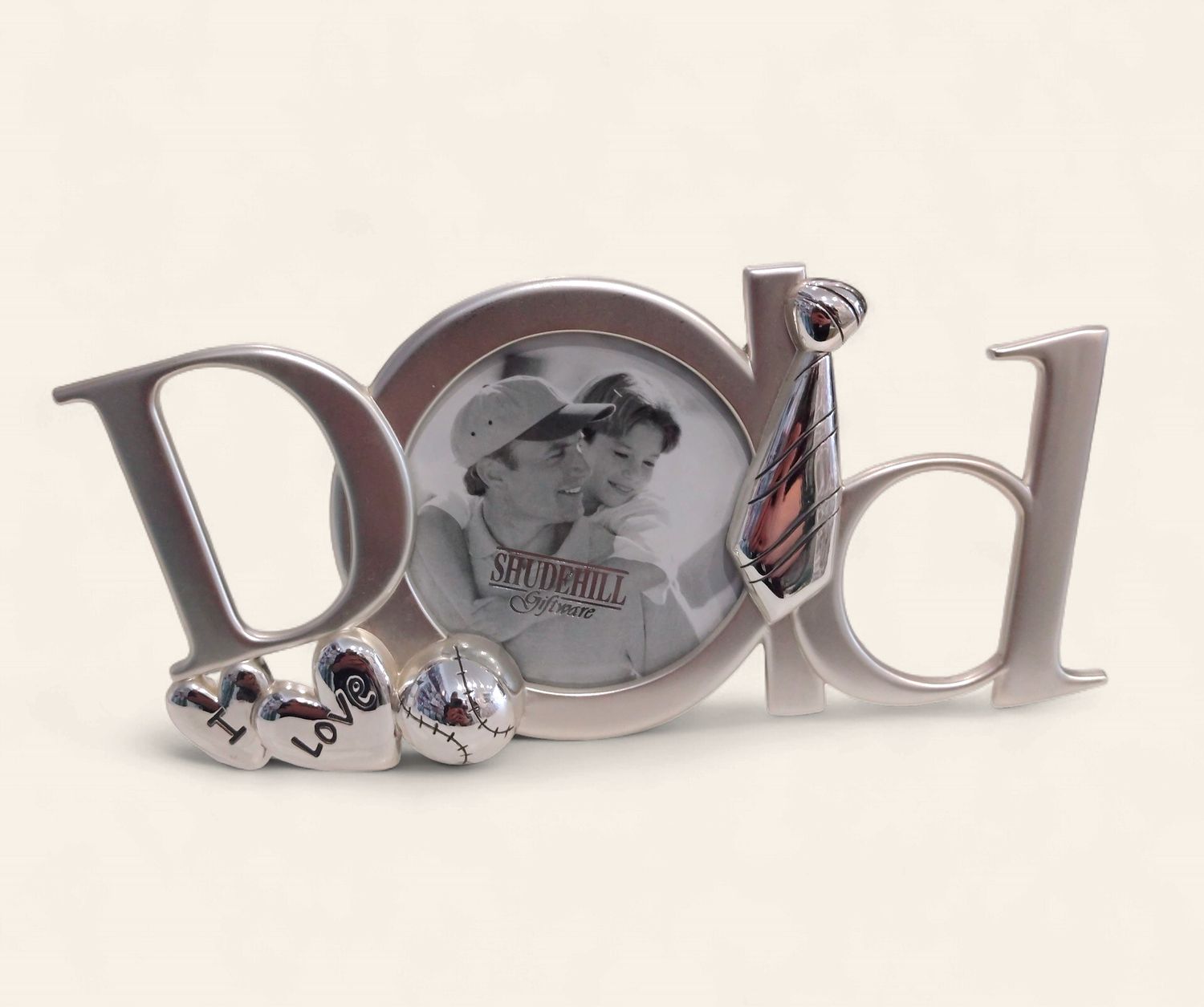 Dad Silver Photo Frame