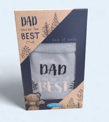 Dad You're the Best Socks, Me to You
