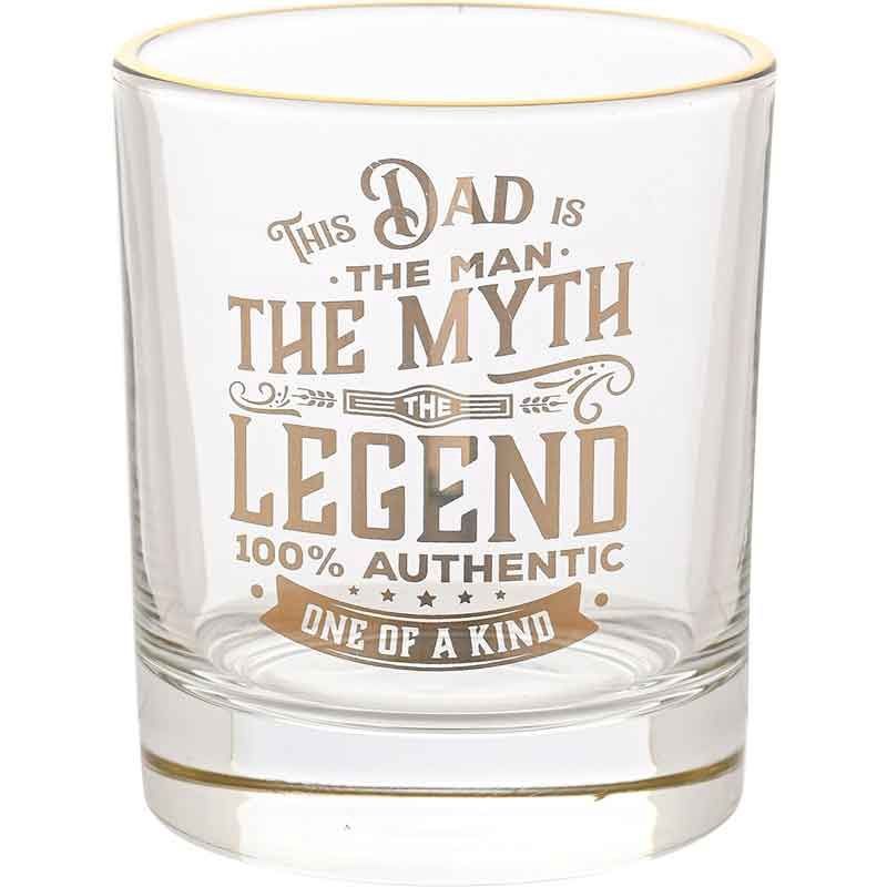 Dad Harvey Makin Legend Tumbler Glass